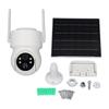 2K Solar Security Cameras AI Motion Detection Color Night Vision 360 Deg View 2 Way Talk IP66 Water