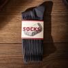 Classic American Retro Mid-Calf Scrunch Socks for Men & Women - Chunky Knit Amekaji Style, Perfect with Birkenstocks or Sporty Over-the-Knee Look.