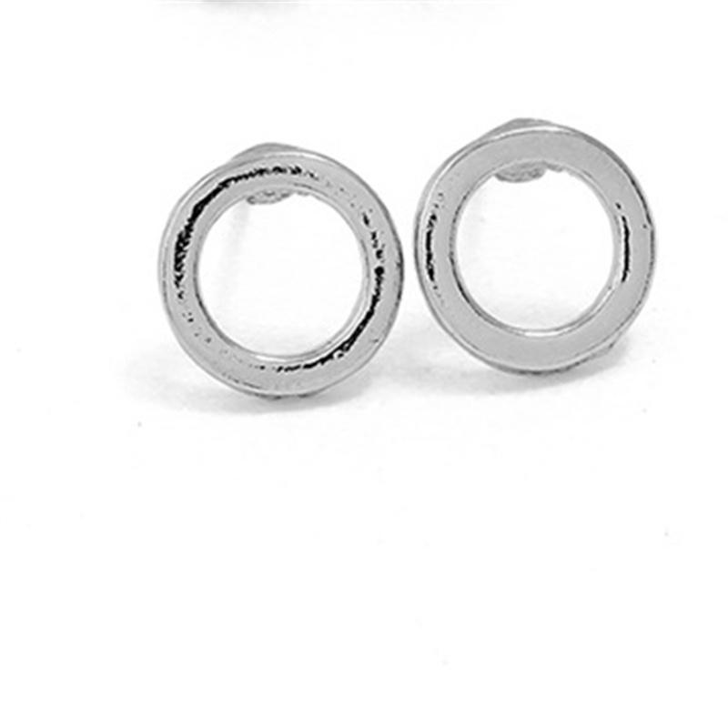 Индивидуальные геометрические квадратные серьги, треугольные круглые популярные серьги, простые