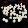 Imitation Pearl Wholesale DIY Crafts Handmade Material Jewelry Accessories Round Beige Loose Beads Findings Bayberry Ball For Jewelry Making Acrylic