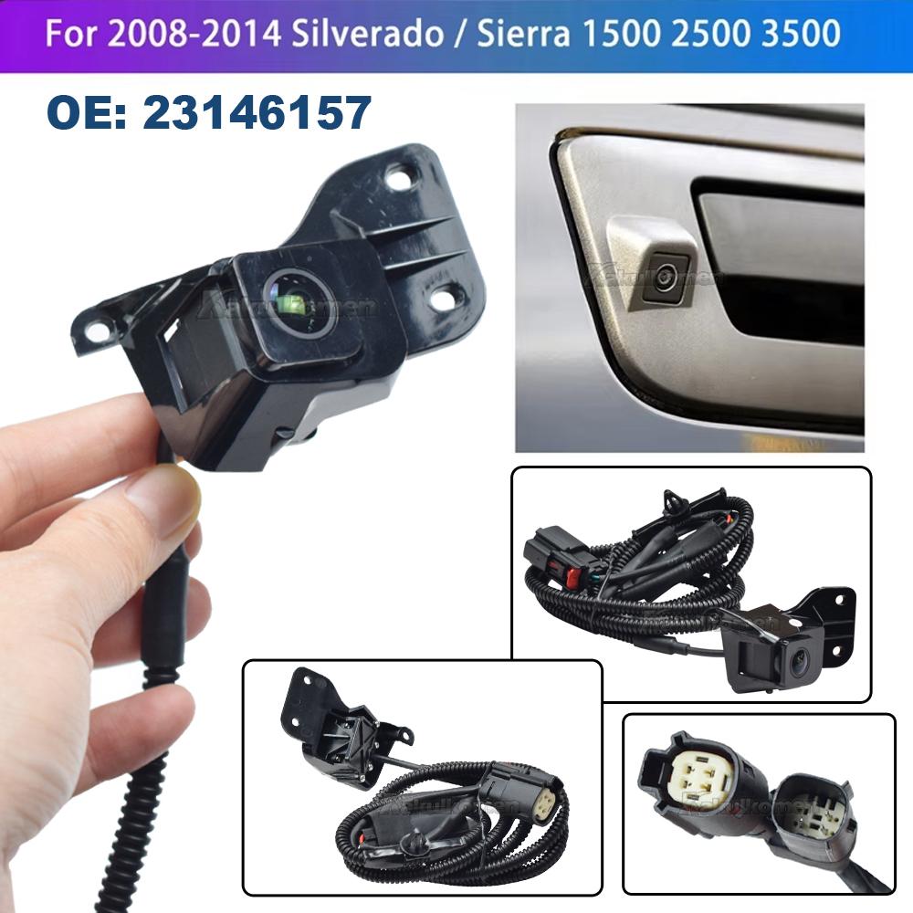 Vehicle HD Rear View Reversing Back up Parking Camera 23146157 20837341 GM1960100 For Chevrolet Silverado GMC Sierra 2009-2014