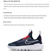 Nike Flex Runner 2 PS Midnight Navy Picante Красные детские кроссовки Синий Белый DJ6040-403