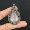 Rose Quartz Jewelry, 999 Copper Wire Wrapped Pendant Handmade Gemstone Jewelry, Gifts For Wife Brand New Pendant