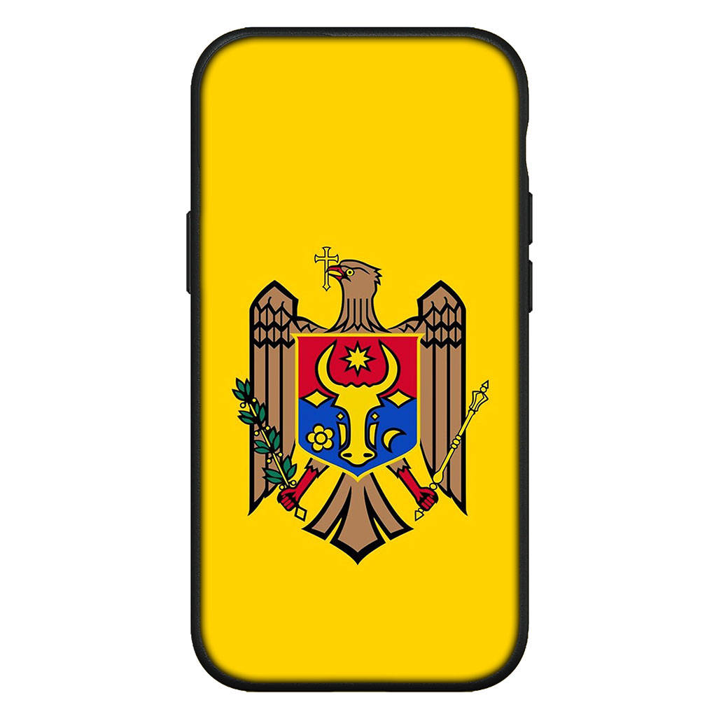 Для iPhone 15 14 Xiaomi Redmi Note 13 12 11 Pro Max X 8 7 XR Samsung Galaxy A15 S24 S23 A05 Huawei OPPO A17 Чехол для телефона с флагом Республики Молдова