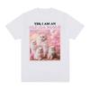 Alpha Male Funny Cute Cat Meme Tee Shirt Unisex Fashion Cotton High Quality T-shirt Men Women Retro Hip Hop Streetwear T Shirt