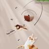 Pet Electric Plush Toy Flapping And Shaking Sparrow Charging Cat Toy Simulation Swinging Wing Bird