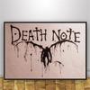 Аниме Death Note мозаика настенные художественные постеры и принты настенная художественная картина холст живопись для украшения гостиной спальни