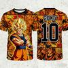 2026 Новый Мужской Футболка с 3D-печатью Dragon Ball Goku Футбольная Майка Детская Аниме Футболка Специальная Футбольная Майка Унисекс Y2k