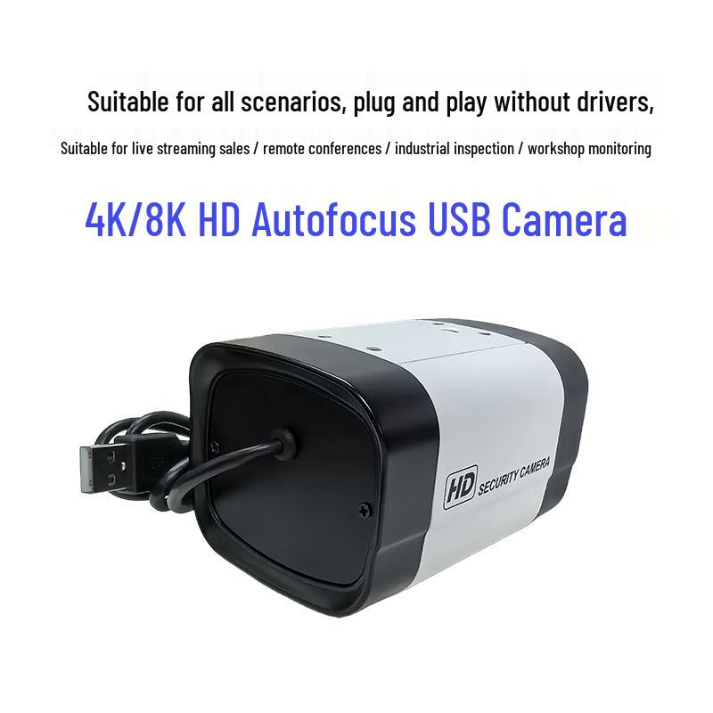 50MP USB HD Autofocus Live Streaming Driver-Free Camera for Computers