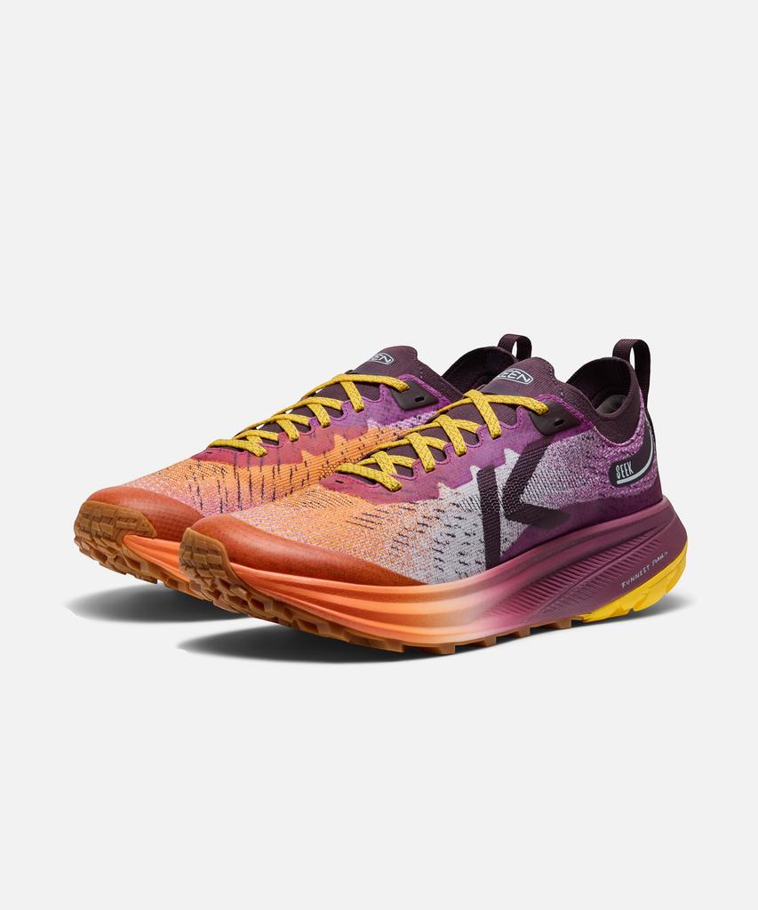 Keen Seek Men'S Trail Running Shoes Willowherb/Orange Peel