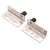 2pcs Pivot Hinges Heavy Duty Concealed Shaft Door Hinges With Bushing For Wooden Door Cabinet Furniture Hardware Bottom Hinge