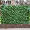 Yousheng Artificial Ivy Fence Garden Fake Greenery Privacy Screen UV Fade Protection Faux Hedge Fence Screen for Wall Landscaping Balcony Garden Decor