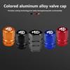 For MG 4pcs Car Wheel Tire Valve Stem Cover Decoration Accessories HS EHS 3 5 6 7 GT RX5 ZT RX8 hbs2