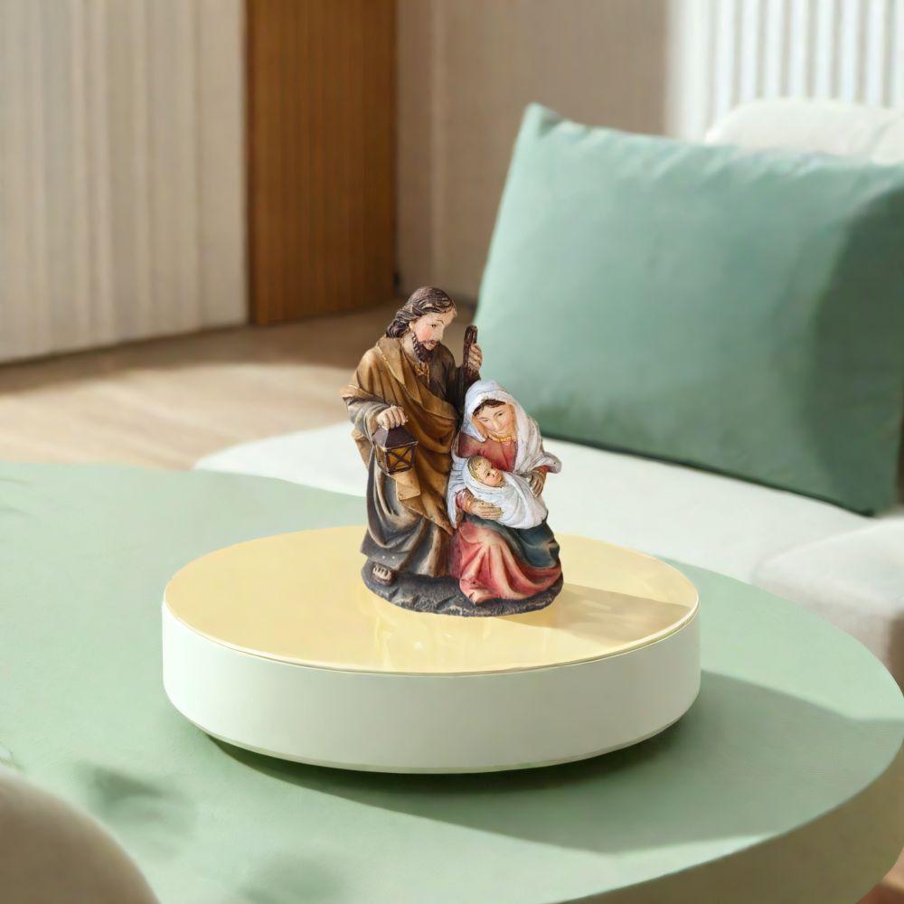 Мультяшная фигурка Христа Ручная работа Религиозные скульптуры Изысканные статуэтки Святого Семейства Декор Игрушки
