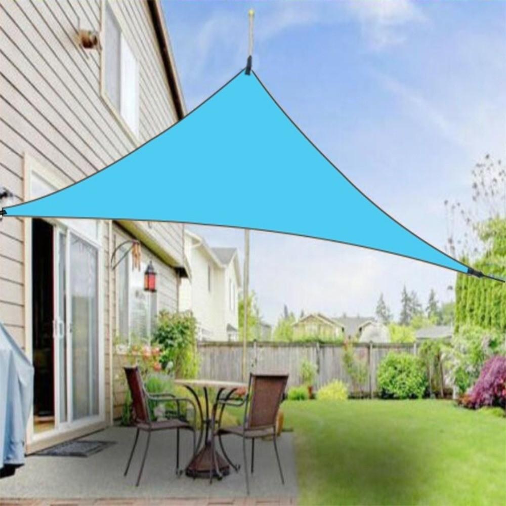 Triangle Triangle Sunshade With Ropes Shade Sail Adjustable Awning Shade Cloth  Pool Area