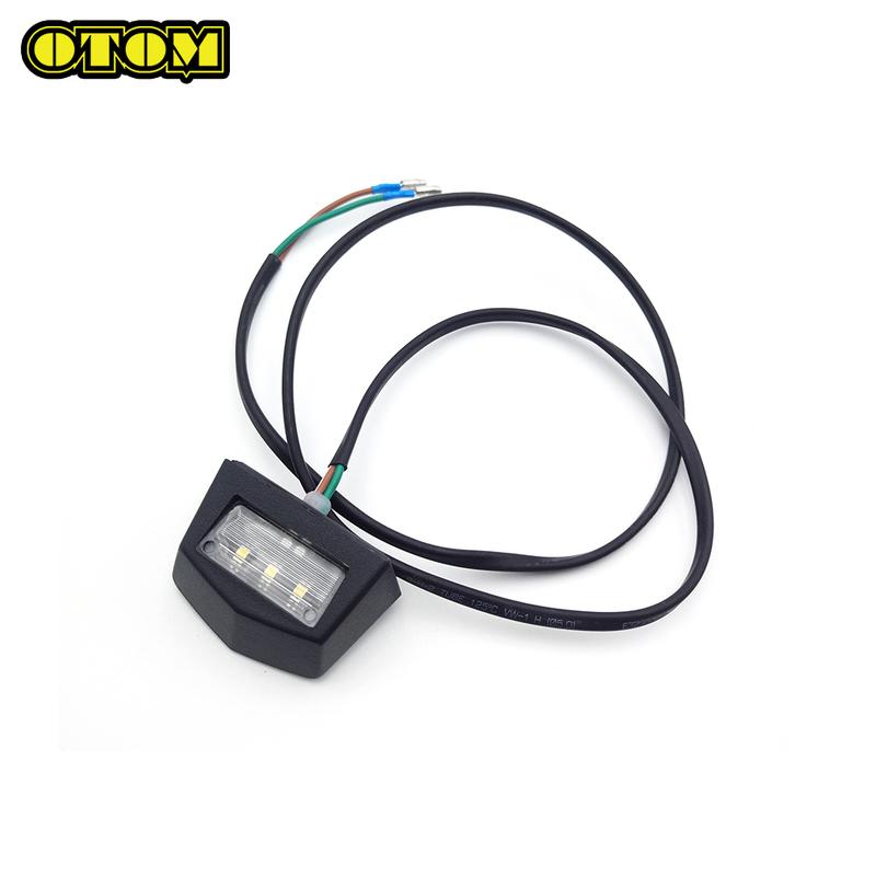 Motorcycle For HUSQVARNA LED License Plate Light Tail Light Assy Taillight Rear Brake Lamp FE250 FE350 FE450 TE150 TE300 TX125