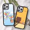 Cute Bubu Dudu Cartoon Phone Case For Iphone 11 12 13 14 15 Pro Max 17 16 Plus Hard PC+TPU Back Cover
