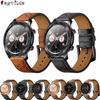 Ремешок для Samsung S3 Frontier Galaxy watch 46мм amazfit Bip Кожаный ремешок для часов Gear S 3 22мм ремешок для часов Huawei watch Gt 2