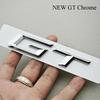 3D ABS Car Letter Rear Trunk Badge Auto GT Logo Emblem Decals For BMW GT 320i 330i 340i 528i 535i 630i 640i Exterior Accessories XN9