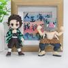 Украшения для комнаты фигурка kimetsu no yaiba камадо танджиро экшн-фигурка агацума зеницу незуко воин пвх модель игрушки