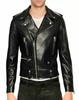 Stylish Men's Genuine Lambskin Soft Leather Jacket Handmade Biker Motorcycle