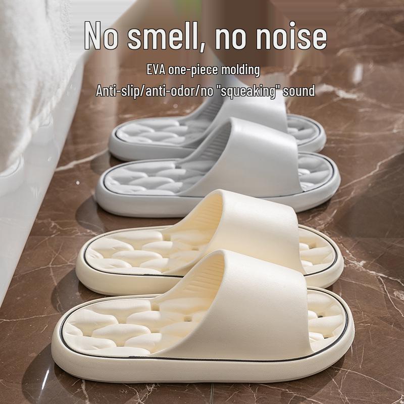 Женские быстросохнущие нескользящие домашние тапочки для ванной - Ощущение надевания, Дышащий летний дизайн