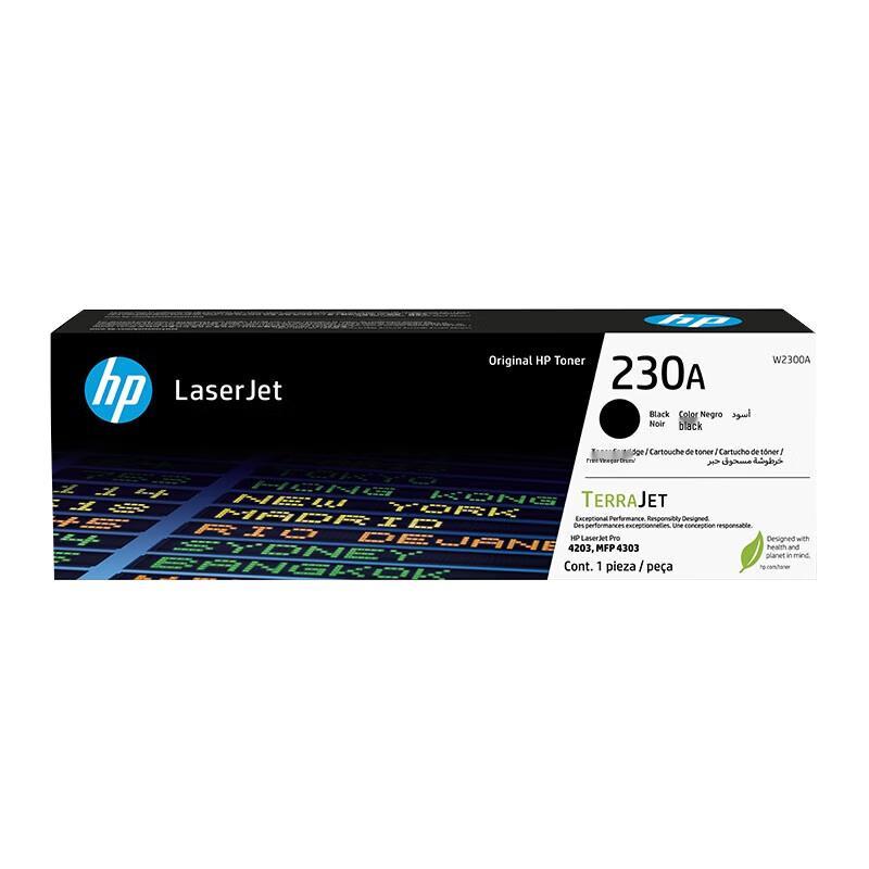 HP 230A W2300A Black Original Toner Cartridge