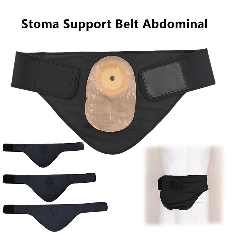 Мешок для желчеотведения Пояс для ухода за стомой и грыжей Абдоминальный бандаж Поддержка стомы Фиксирующие повязки Поддерживающий бандаж для мужчин и женщин