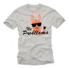 Funny Mens T-Shirt Saying No Problama Llama Funny Cheeky Cool Print Print