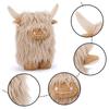 Highland Cow Gnomes Birthday Decorations Gifts Cream Scottish Tomte Decor Farmhouse Nordic Dwarf Home Calf Gnome Herd Collection