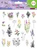 Flowers Temporary Tattoos 150x200 Mm 4573 A'10