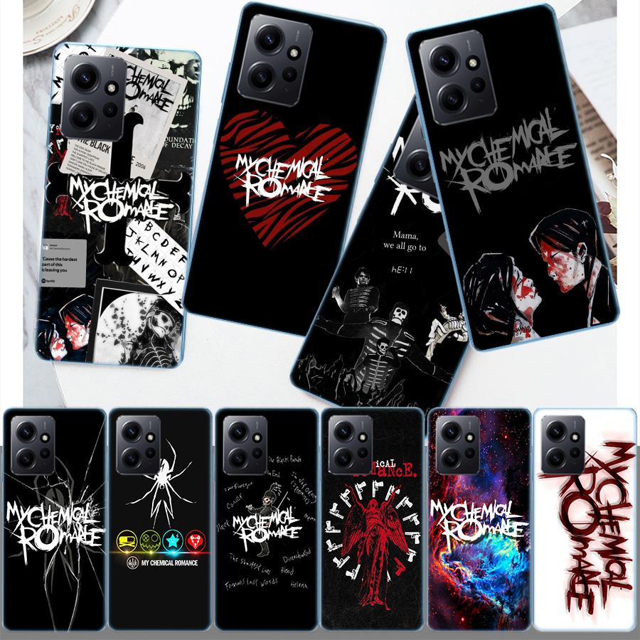 Чехол для телефона My Chemical Romance MCR для Redmi Note 14S 12S 12 11 13 14 Pro Plus 11T 11S 10 10S 9 9S Pro TPU Прозрачная крышка