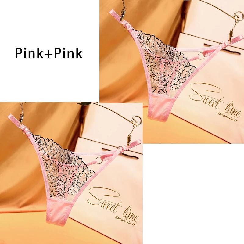 Dulasi Модные брюки-стринги с вырезом на талии и изысканной вышивкой, регулируемый пояс для женского нижнего белья 2271