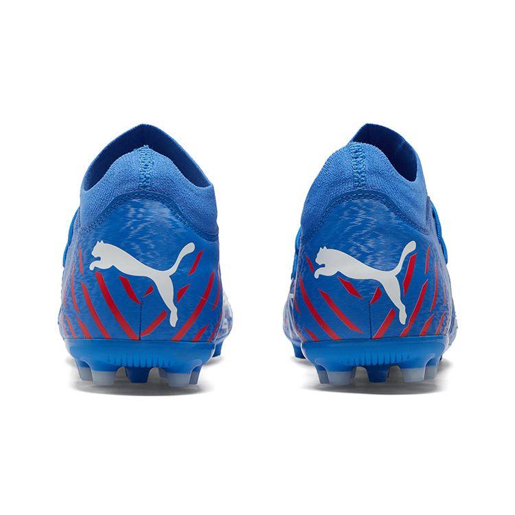 Puma Future Z 3.2 Круглый носок Шнуровка MG (Резиновые короткие шипы) Искусственная трава Футбольные бутсы Мужские футбольные бутсы Синие 106489-01
