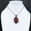Кулон Древо Жизни с рубином, Ювелирные изделия из драгоценных камней, Кулон ручной работы, обернутый медной проволокой 999 пробы, Ювелирные изделия новейшего дизайна