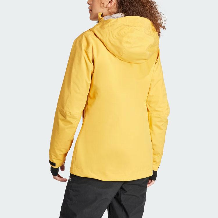 adidas Женский топ для катания на лыжах Terre Абрикосово-желтый IB1071