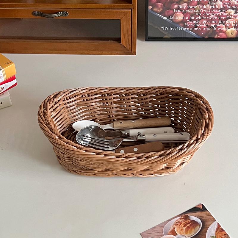 1 шт. дисплей ротанговая корзина органайзер коробка кухонная корзина для хранения фруктов овощи корзина для хранения в форме корабля пластик SML