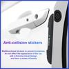 EMIW1 4Pcs Auto Car Door Edge Protection Stickers  Molding Protection Strip Anti Collision Strips Guards Buffer Trim  For Skoda Yeti