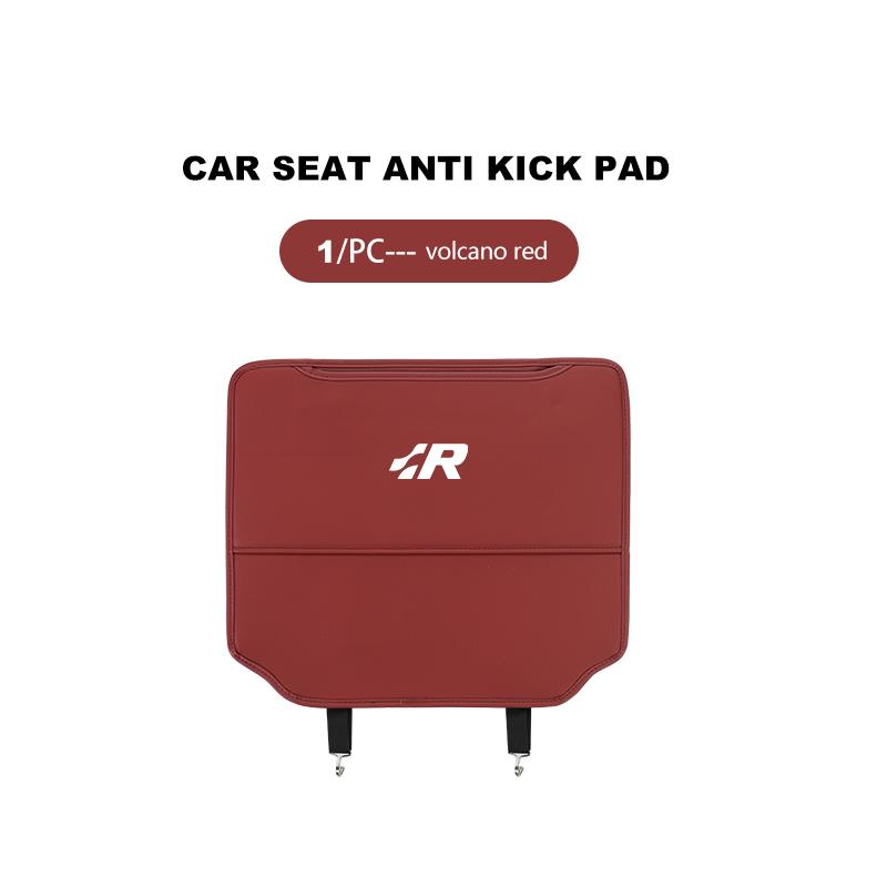 Leather Car Seat Back Mat Universal Anti Kick Dirt Proof Protector For Volkswagen VW Beetle CC B5 B6 B7 EOS GTI MK2 MK4 MK5 MK6