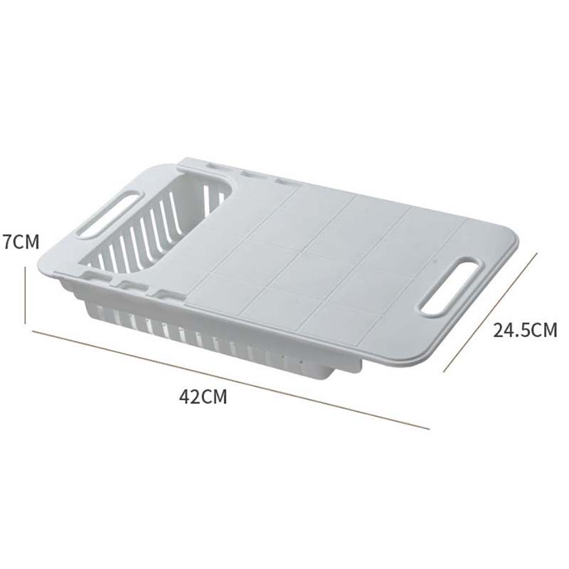 2 в 1 креативная кухонная телескопическая многофункциональная разделочная доска для разделки фруктов и овощей, раковина, сливная корзина для хранения, гибкие кухонные инструменты