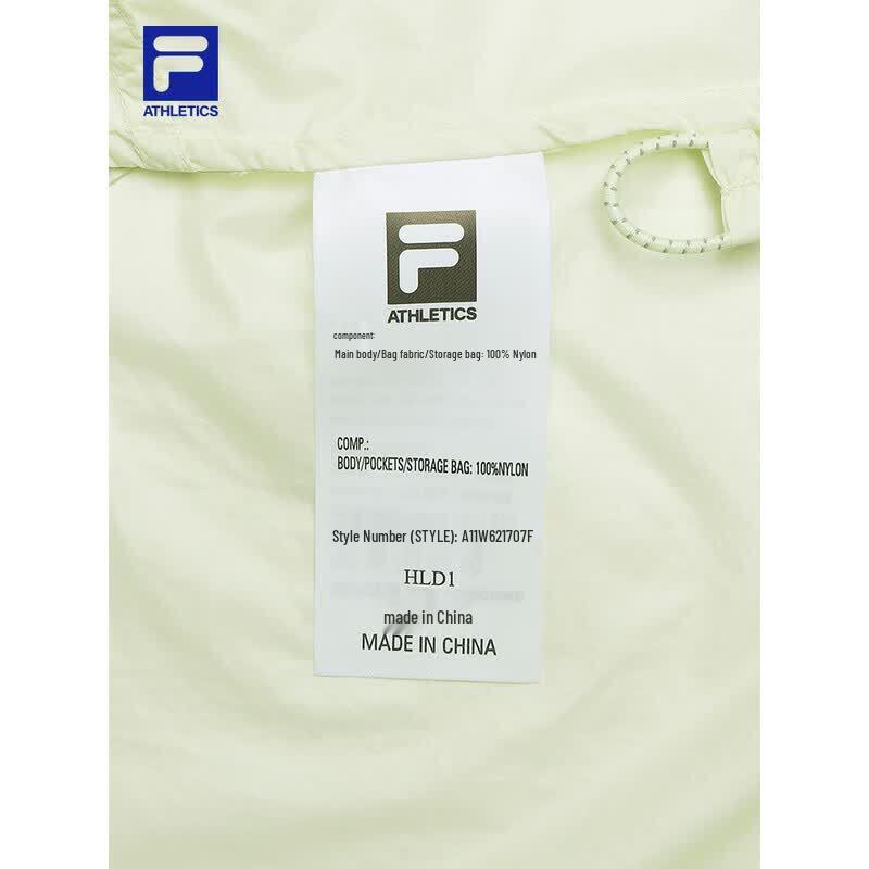 Fila Женская летняя спортивная куртка с капюшоном для защиты от солнца