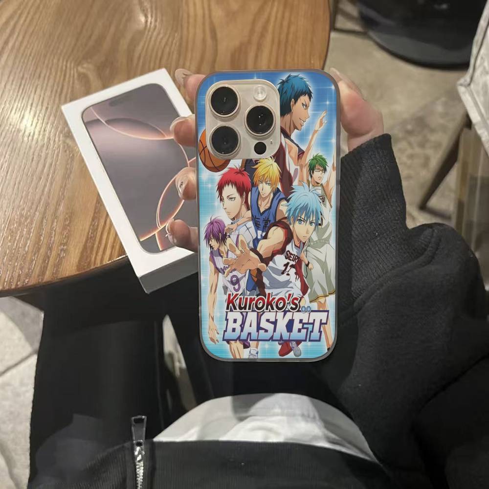 Чехол для телефона Kuroko's Basketball для iPhone 17 16 15 11 12 13 14 Pro Max Мягкий гофрированный силиконовый чехол