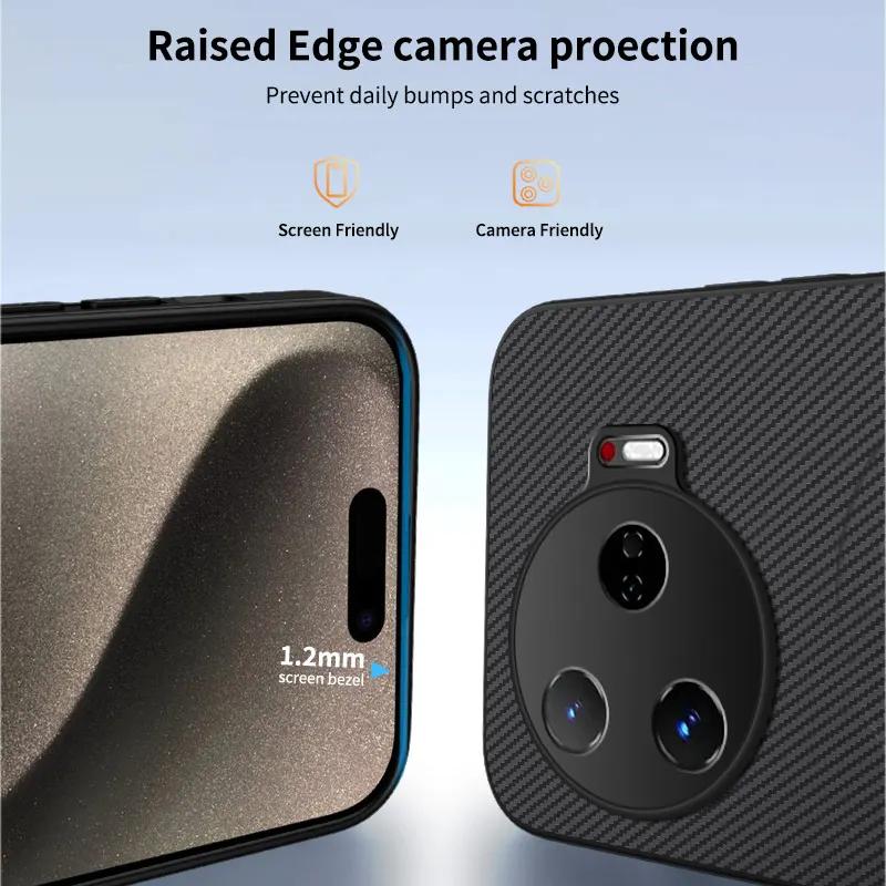 Phone Case Magnetic Wireless Charging For Tecno Camon 30 Pro 4G 5G Lens Protection Shockproof Silicone Leather Cover Shell Cases