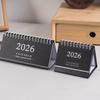 Desktop Decoration 2026 Desk Calendar Portable Schedule Planner  Office School Supplies