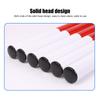 4PCS PVC Relay Baton Red and White Track and Field Baton Sports Running Baton  Field Race