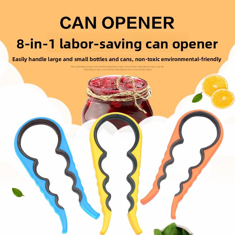 Multifunctional cap opener, labor-saving and non-slip, creative bottle opener, can opener, twist cap opener
