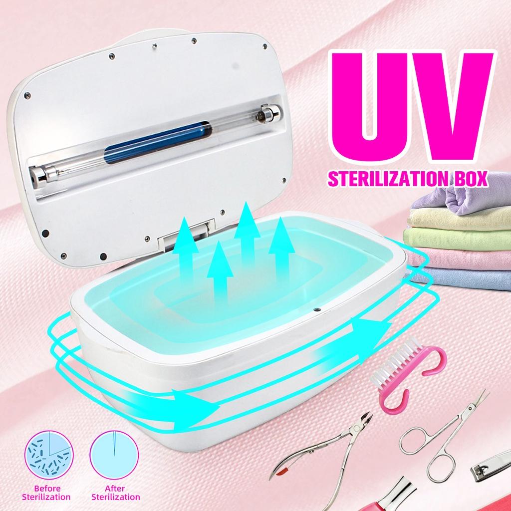 УФ-стерилизатор, пинцет для ногтей, художественный салон, маникюрные инструменты, очиститель для коробок для дезинфекции