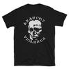 230 г/м² 100% хлопок Gism Anarchy Violence Skull Shirt