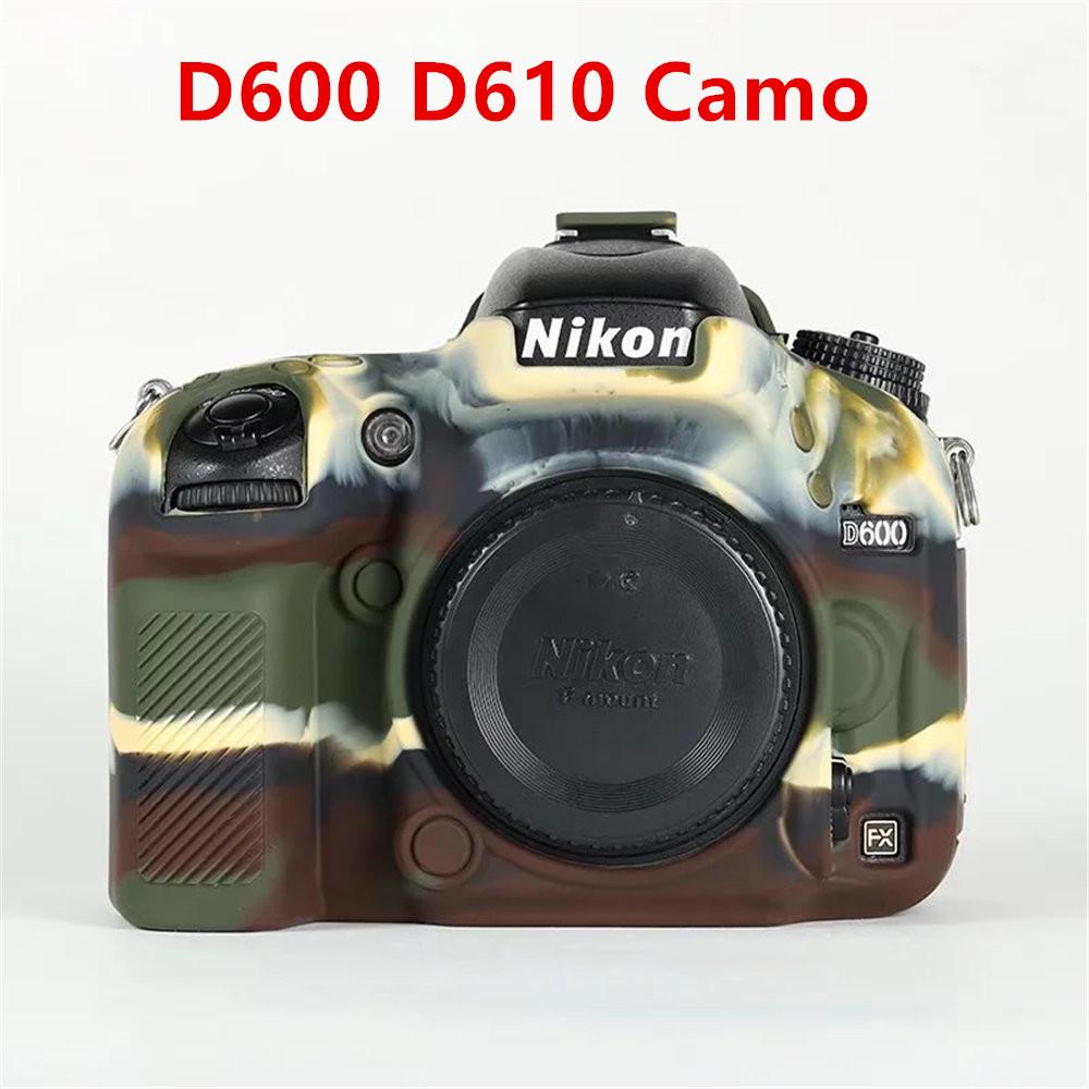 Мягкий силиконовый чехол для корпуса камеры для Nikon D5100 D5200 D7000 D780 D600 D610 D750 D7200 D850 D3100 D3200 D3300 D5500 D5600 D810