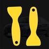 Car Window Film Small Scraper Yellow Triangle Scraper Small Scraper Small Yellow Shovel Car Beauty Shop Film Scraper